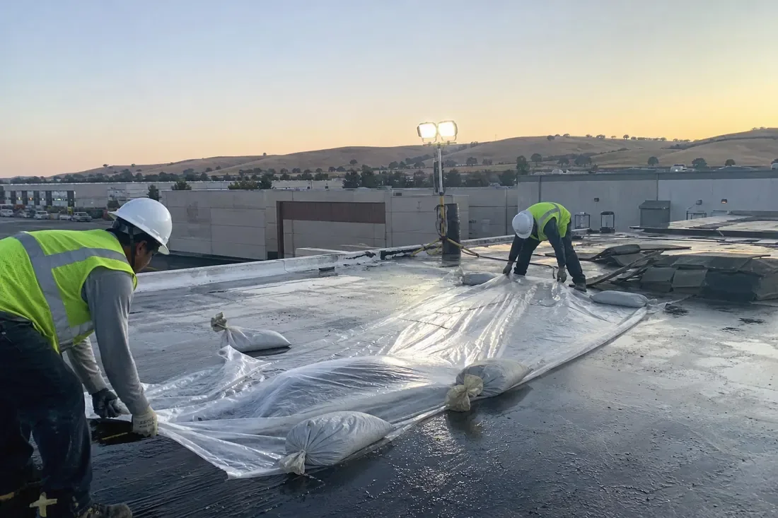 Commercial Roof Puncture Repair in Vacaville, CA