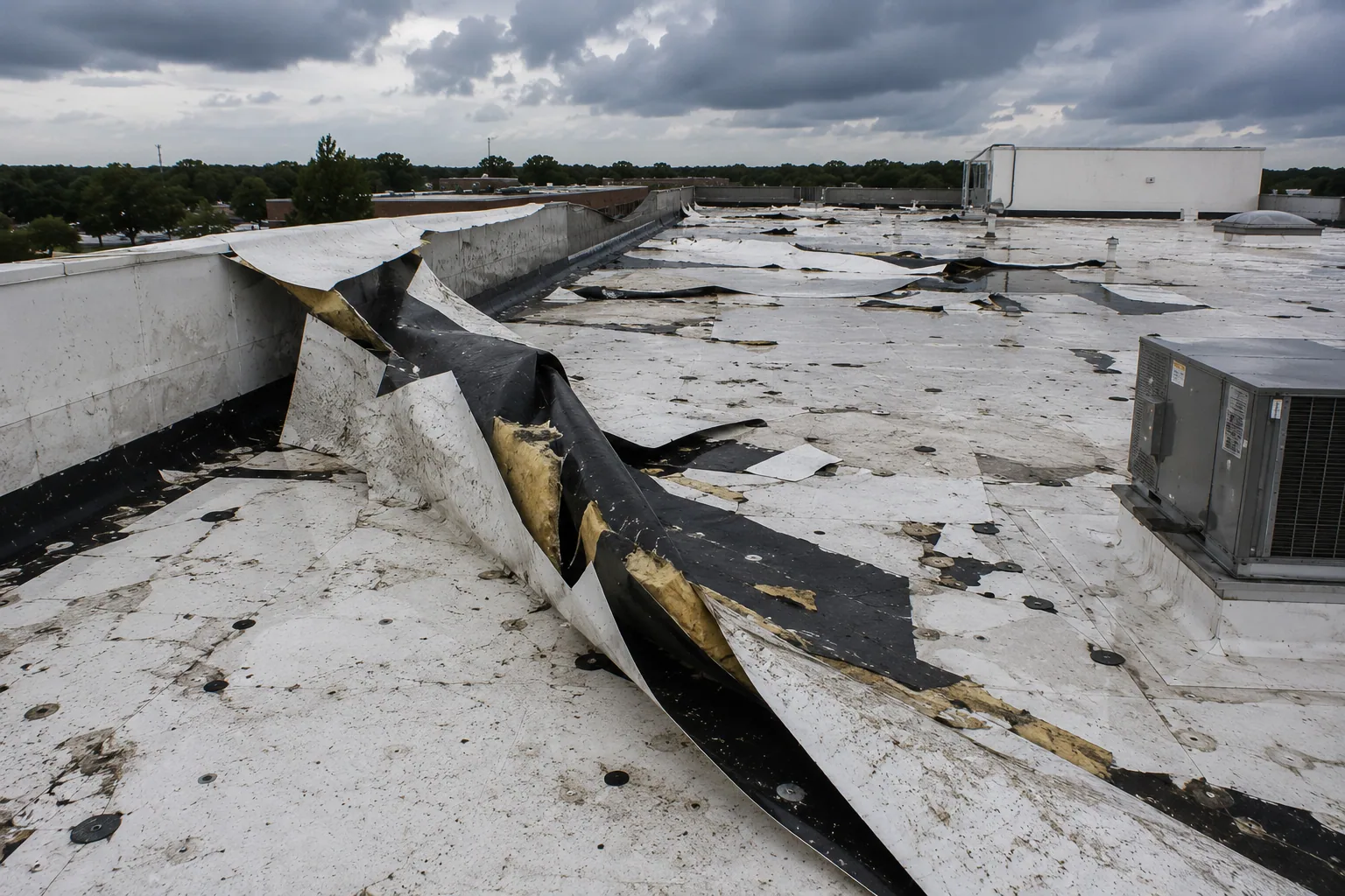 Wind Damage Roof Repair in Vacaville, CA
