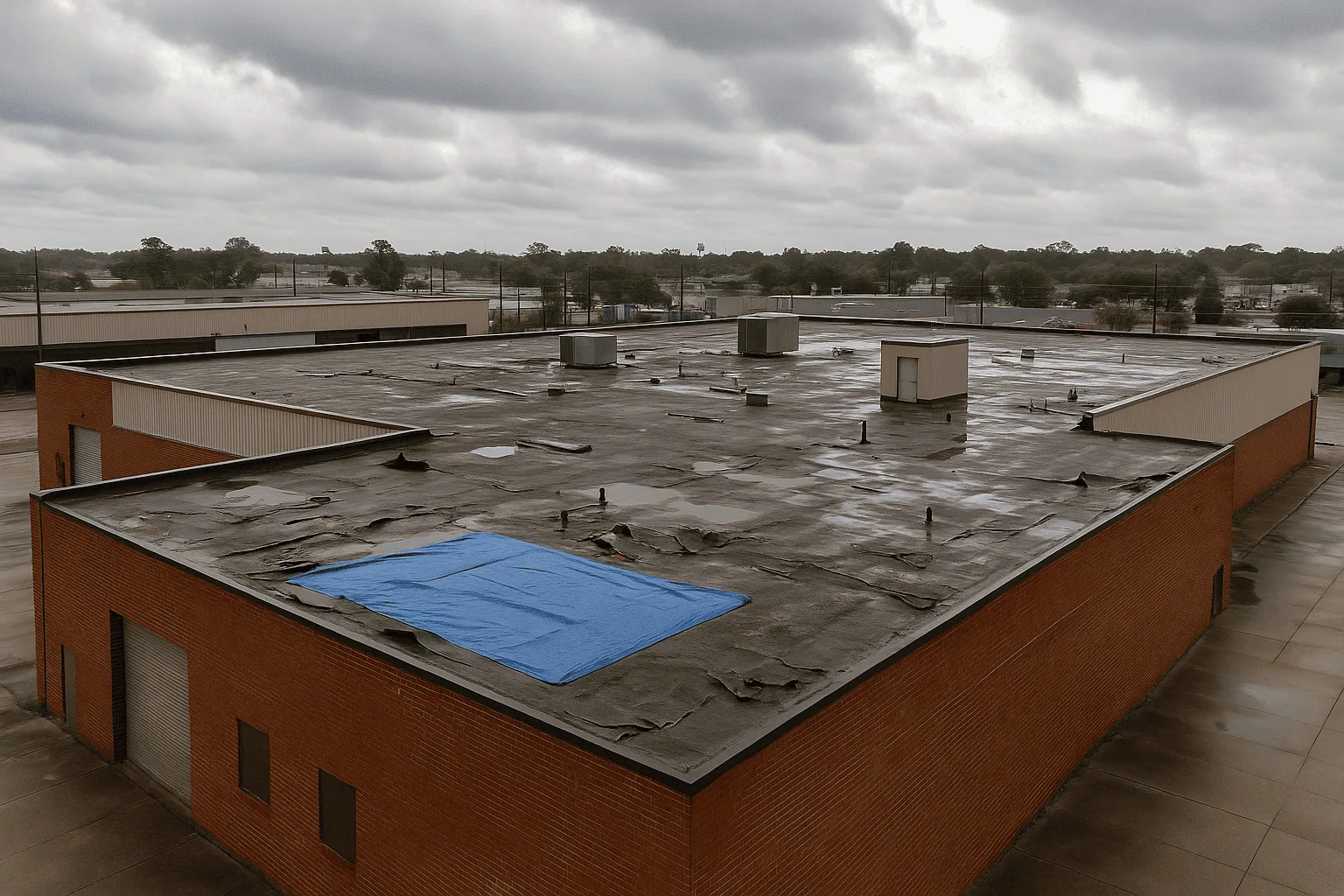 Emergency Commercial Roof Repair in Vacaville, CA