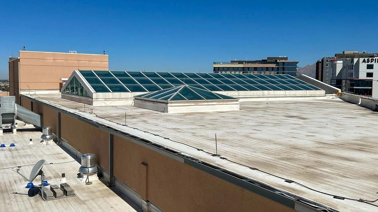 Commercial Skylight and Penetration Flashing in Vacaville, CA